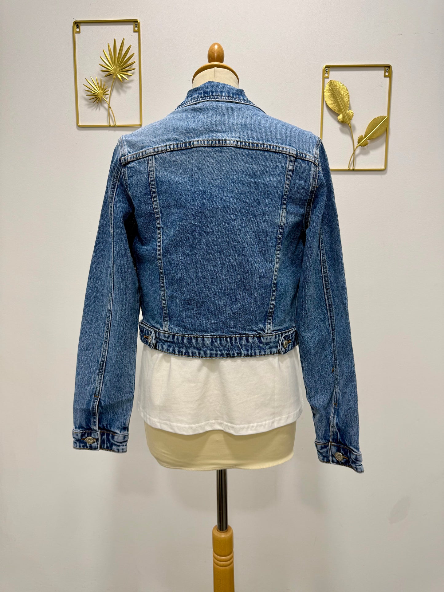 Veste en jean courte