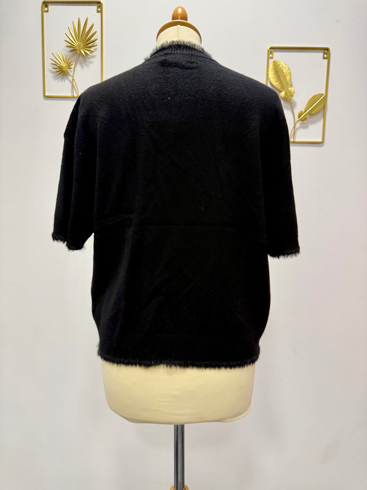 Pull col duveteux