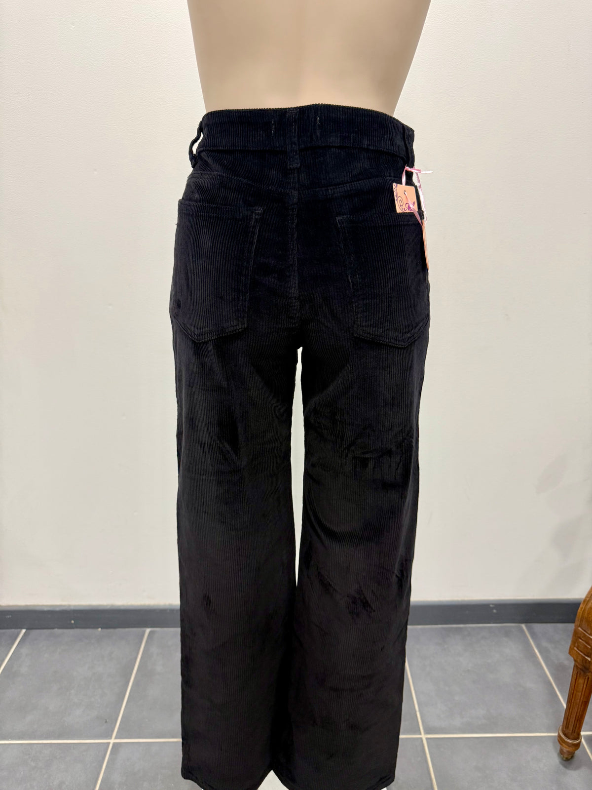 Pantalon en velours côtelé