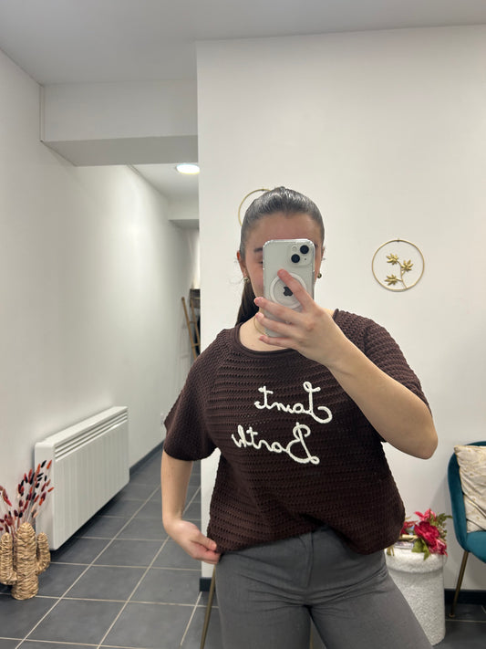 Pull ajouré Émilie