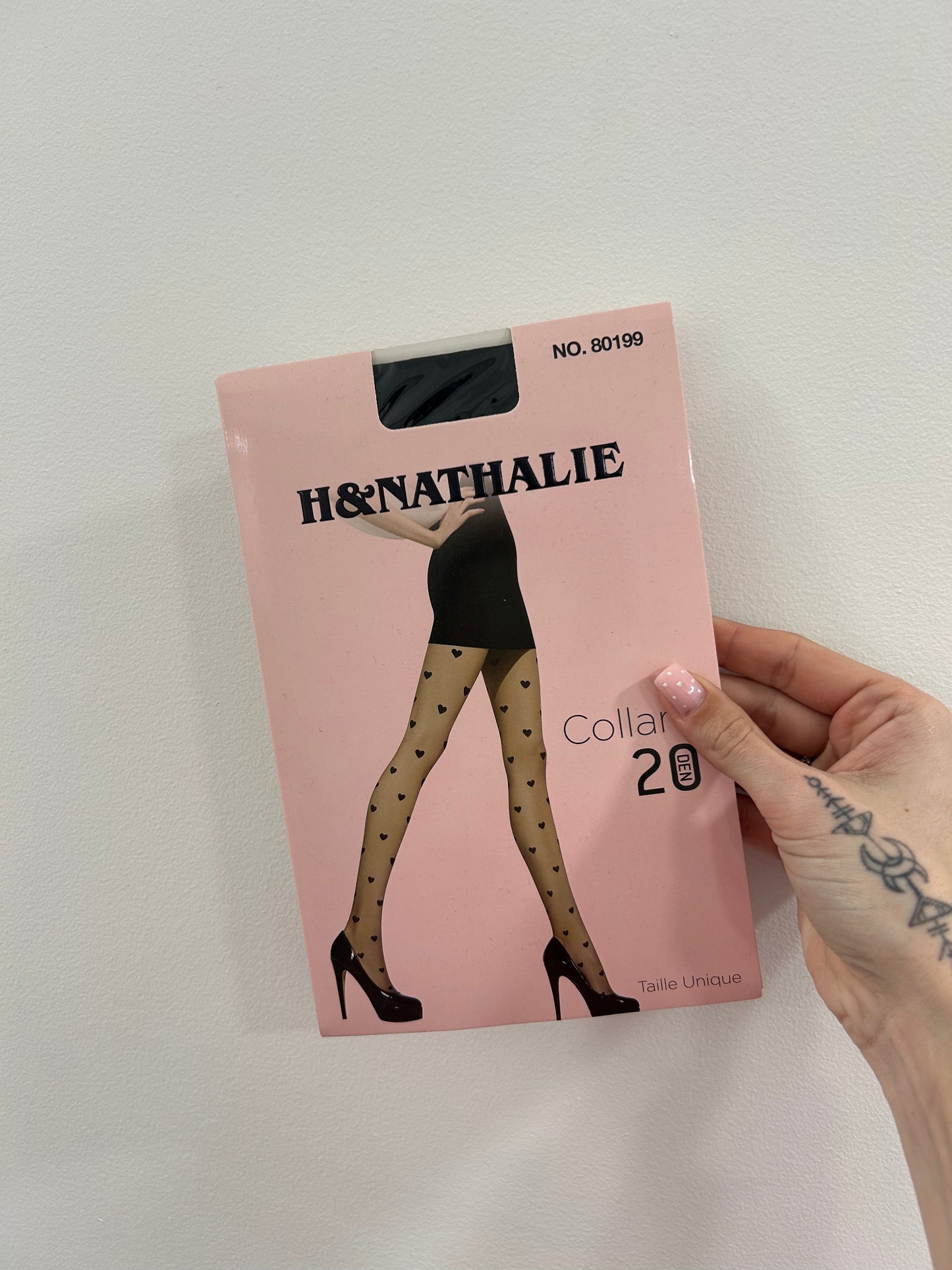Collants coeurs Anaëlle