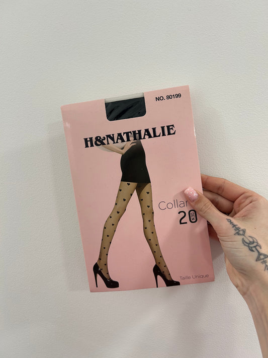 Collants coeurs Anaëlle