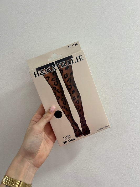 Collants léopard Clarisse