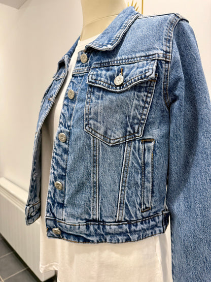Veste en jean courte