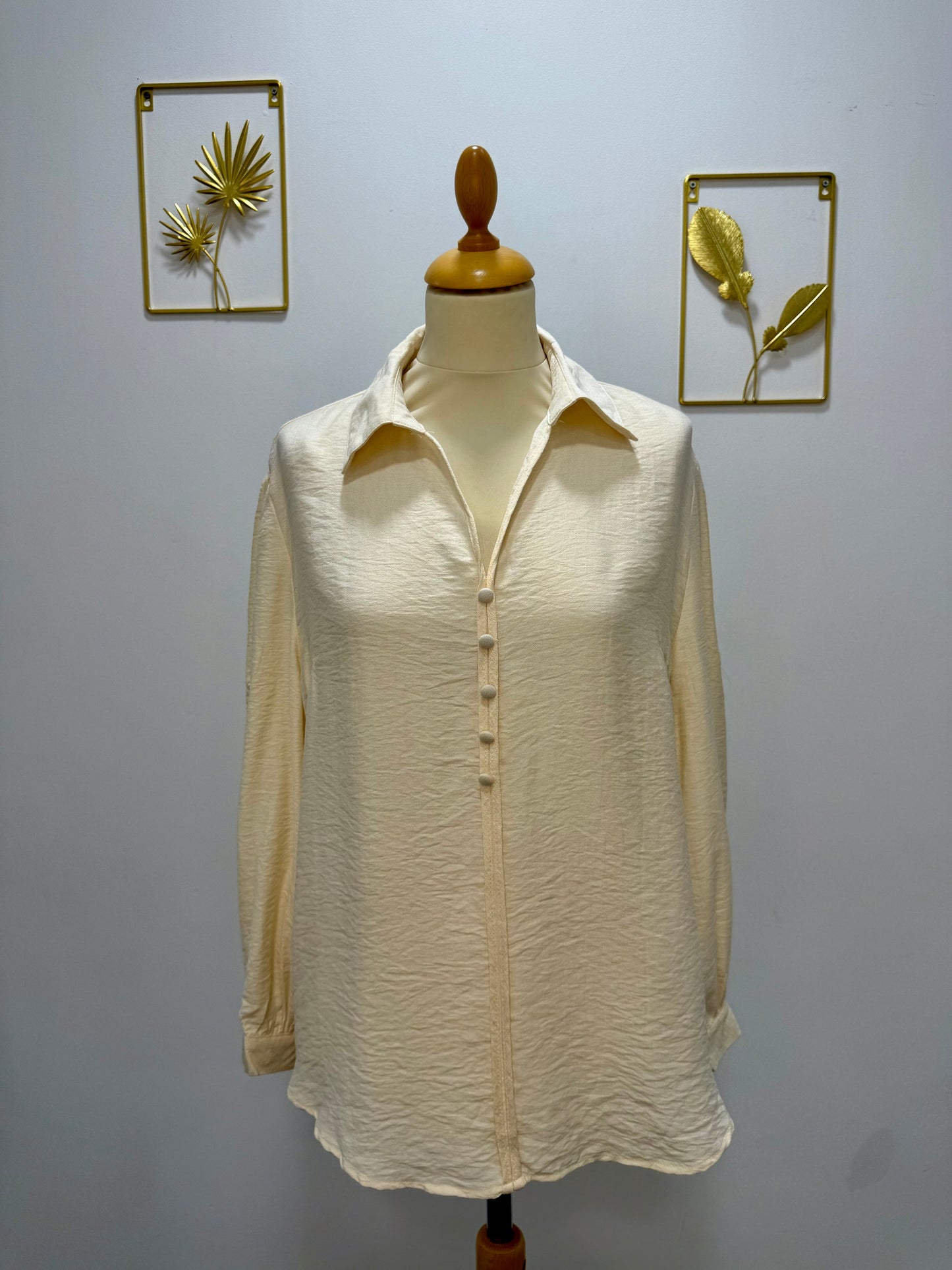 Chemise fluide écrue