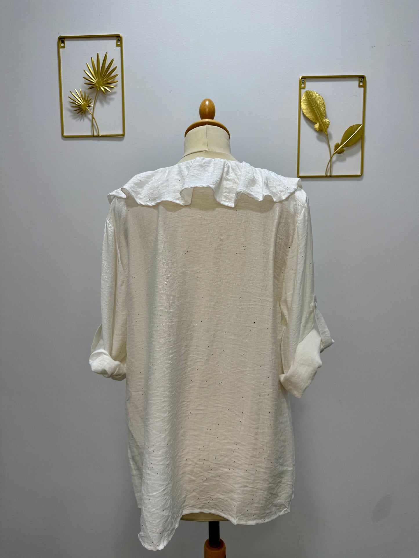 Blouse col Claudine