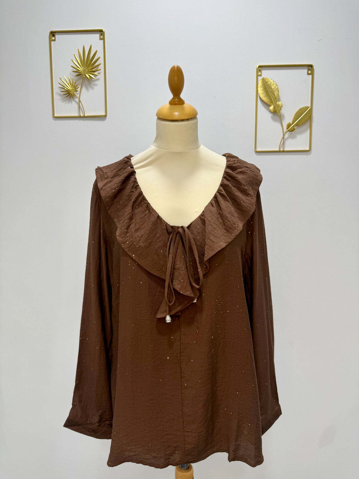 Blouse col Claudine