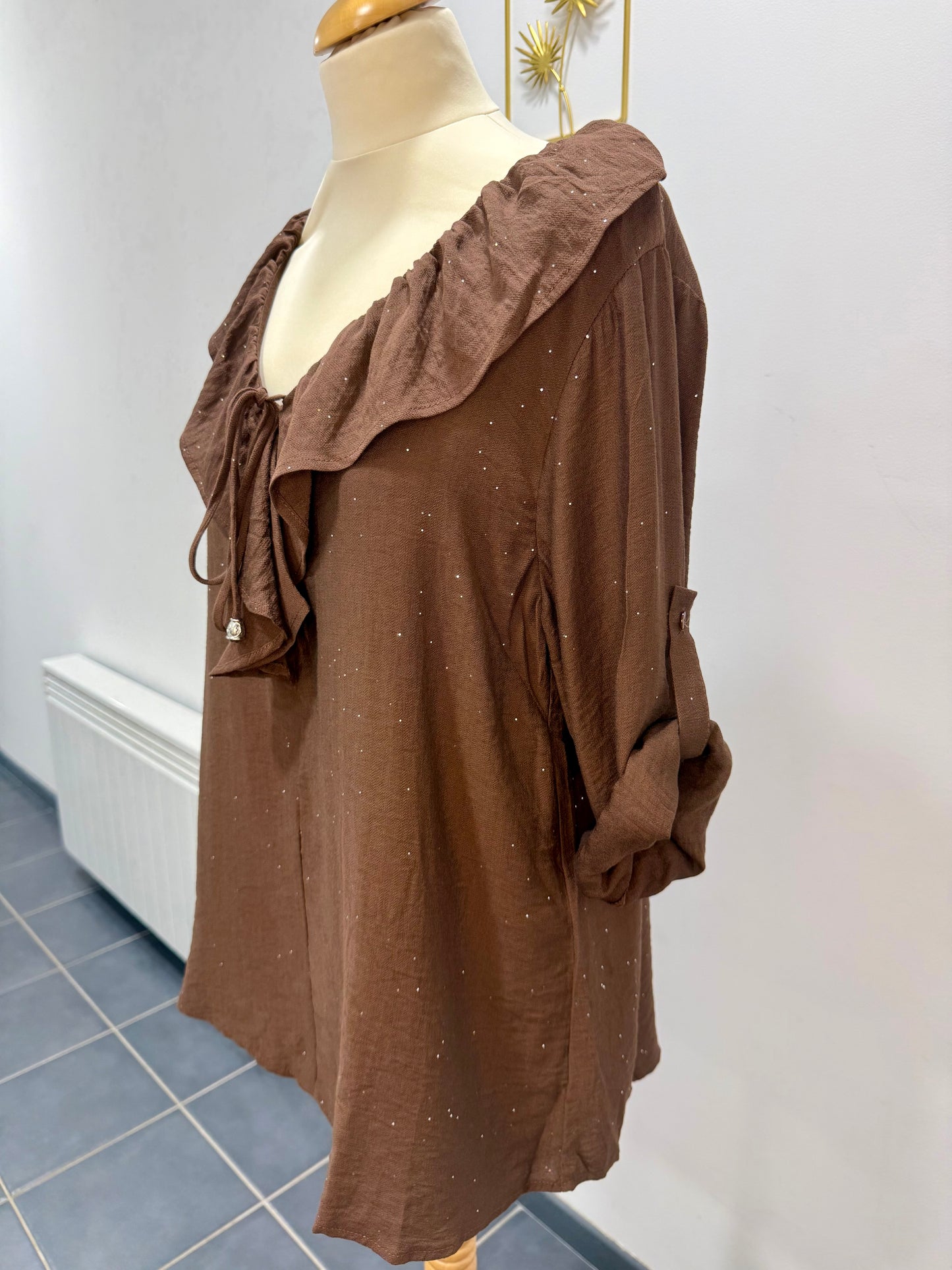 Blouse col Claudine