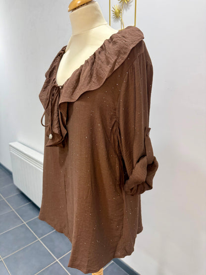 Blouse col Claudine