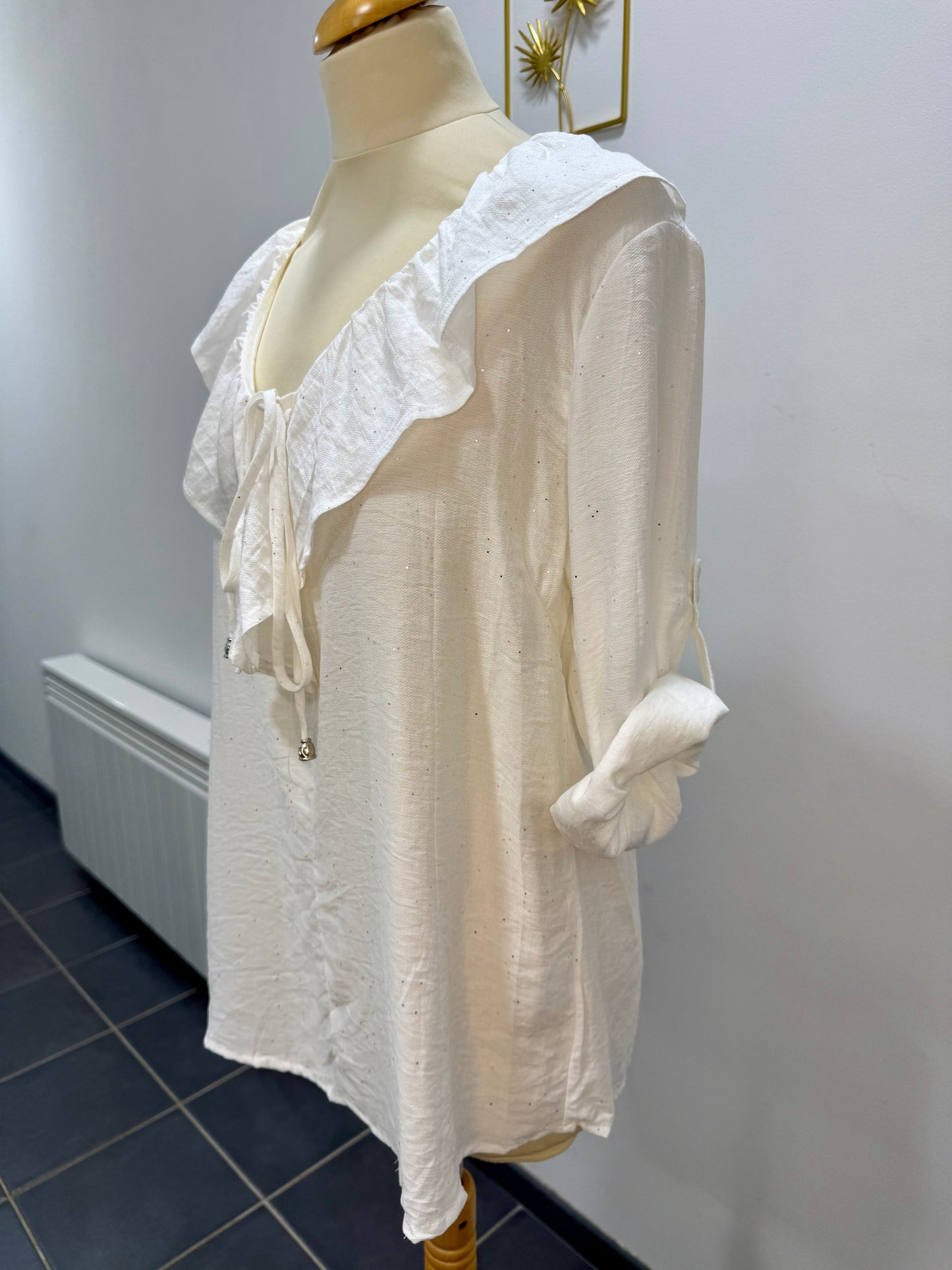 Blouse col Claudine