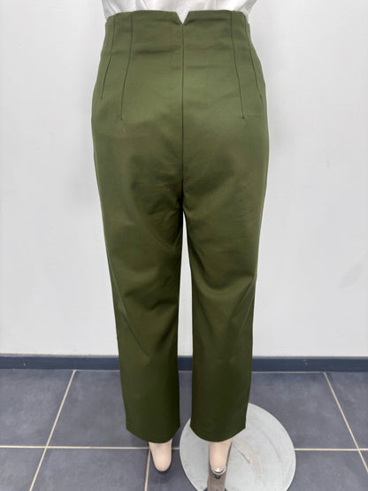 Pantalon kaki coupe droite