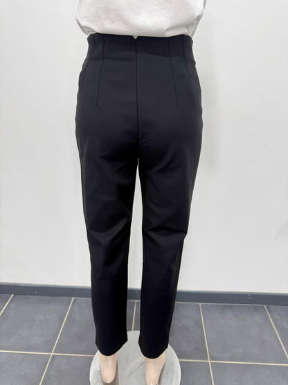 Pantalon noir coupe droite