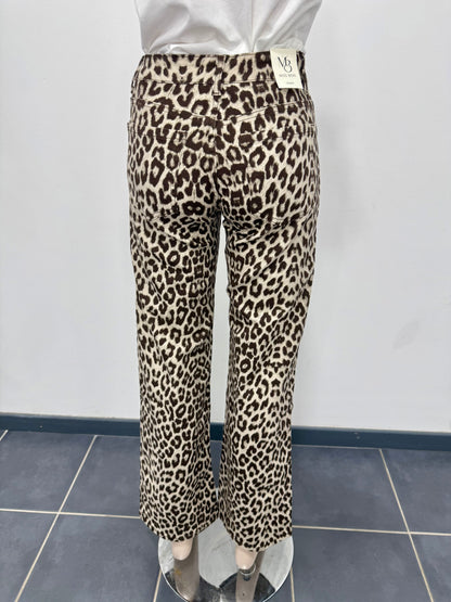 Pantalon imprimé léopard