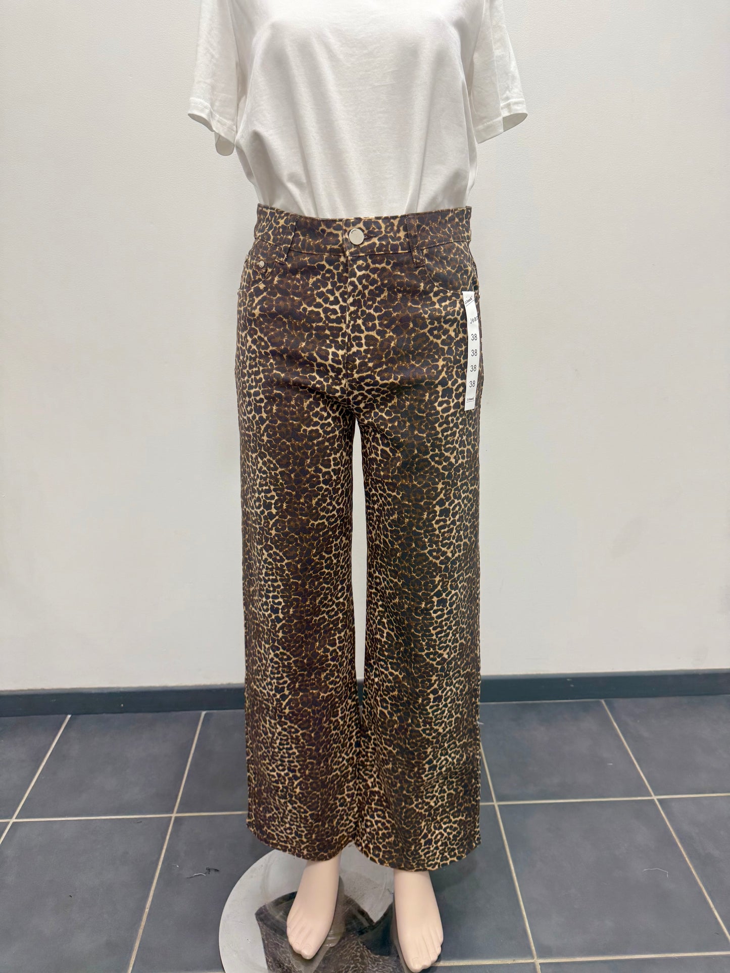 Pantalon léopard