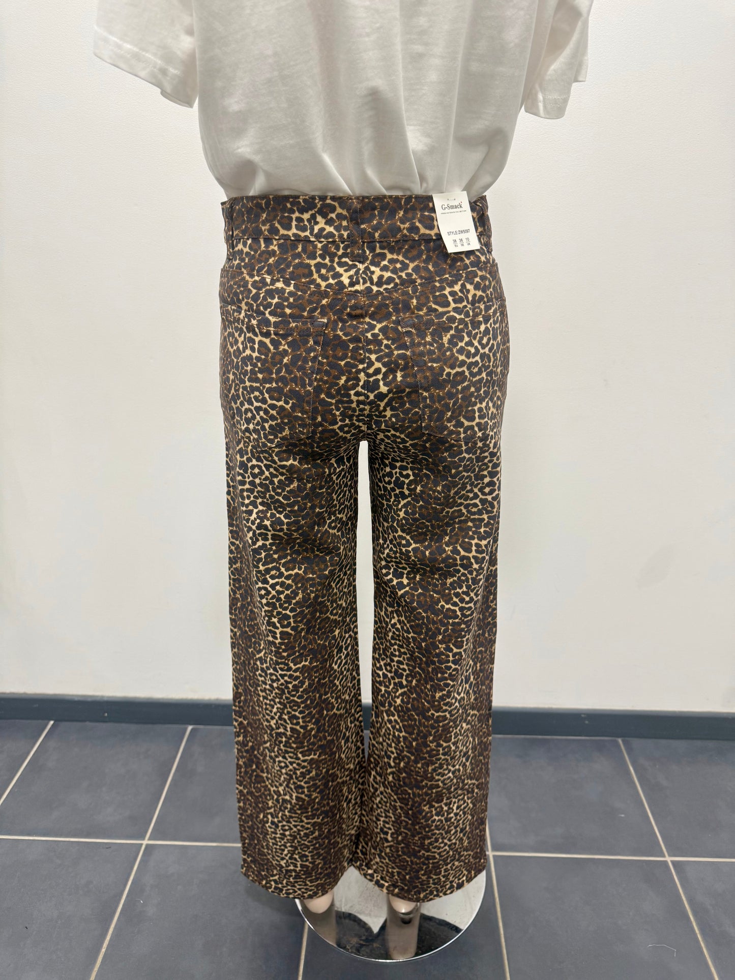 Pantalon léopard