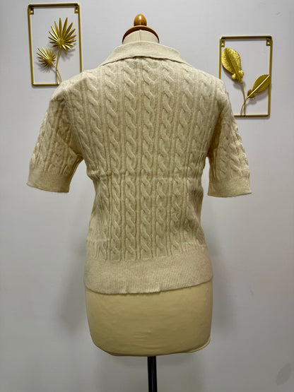 Polo Maille Torsadée