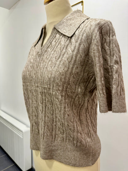 Polo Maille Torsadée