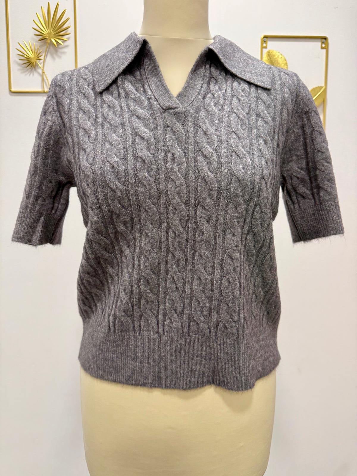 Polo Maille Torsadée