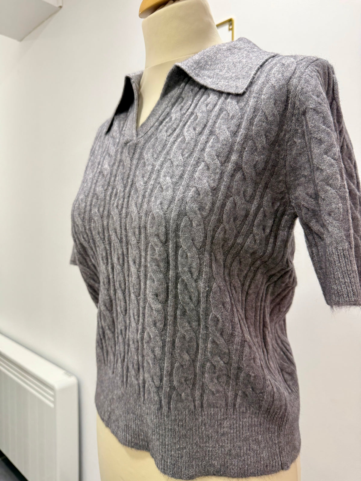 Polo Maille Torsadée