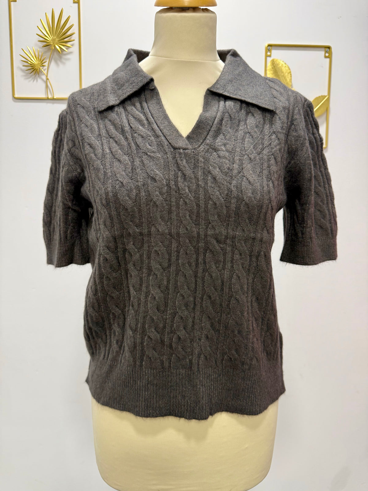Polo Maille Torsadée