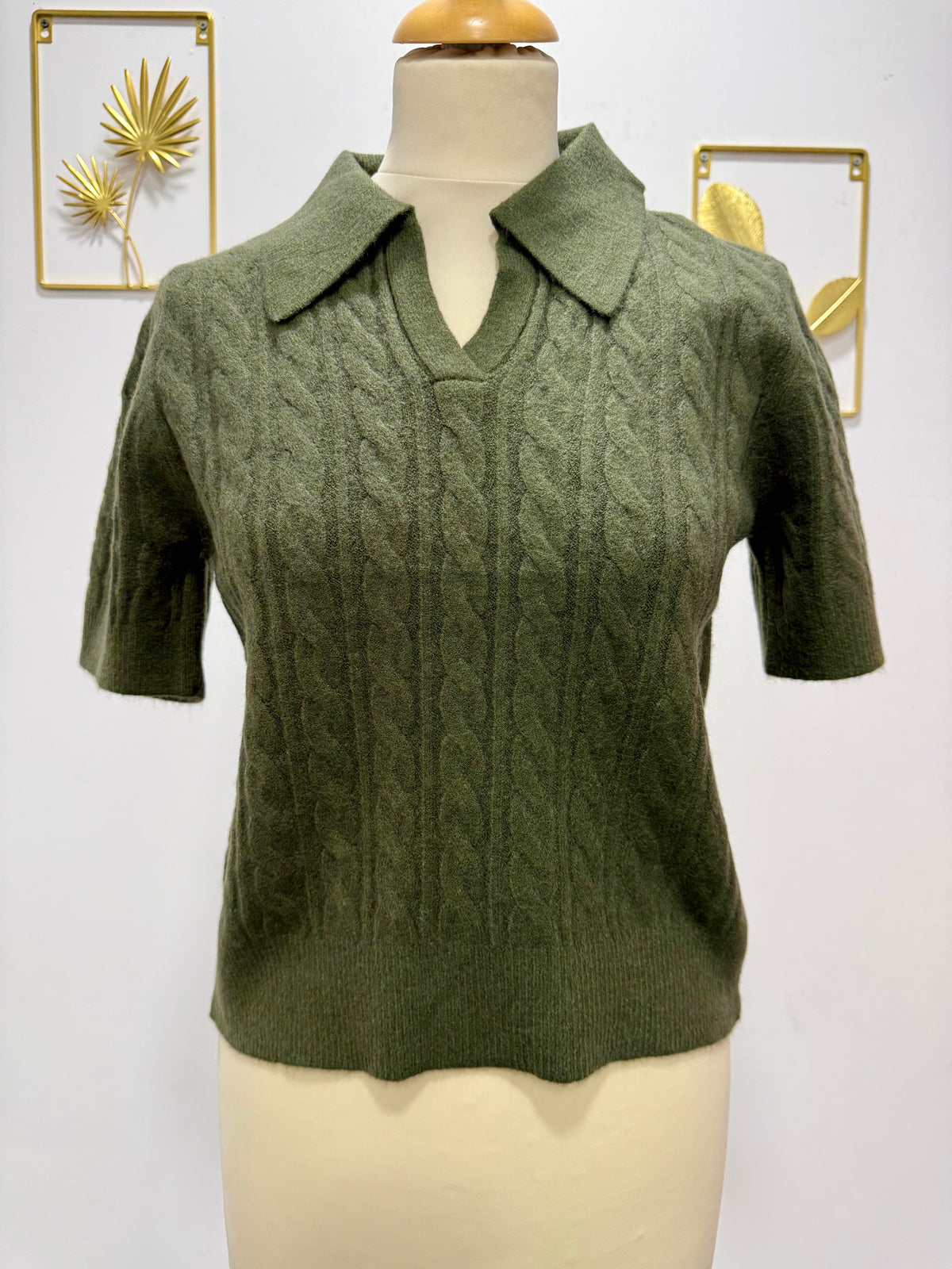 Polo Maille Torsadée
