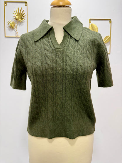 Polo Maille Torsadée