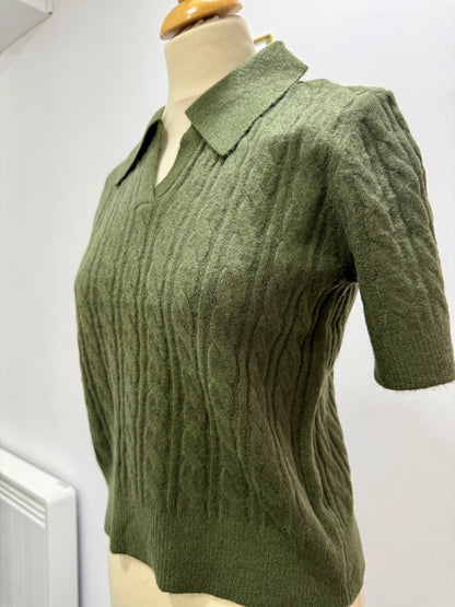 Polo Maille Torsadée
