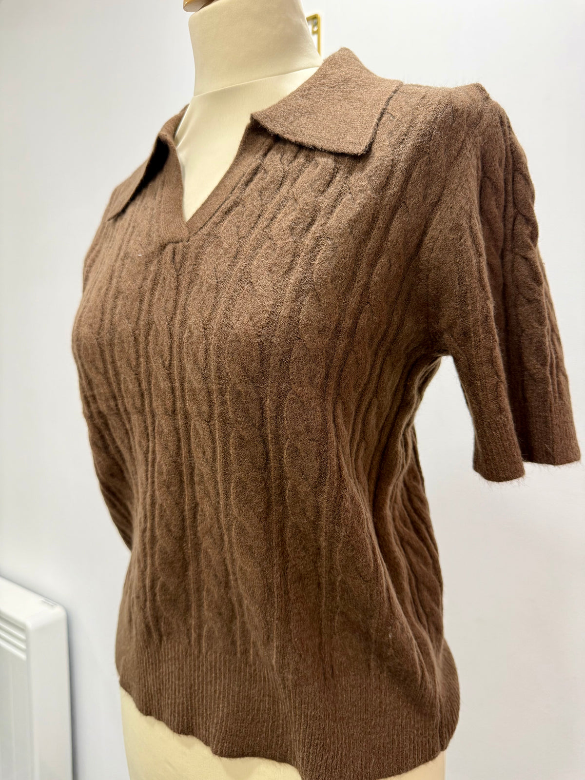Polo Maille Torsadée