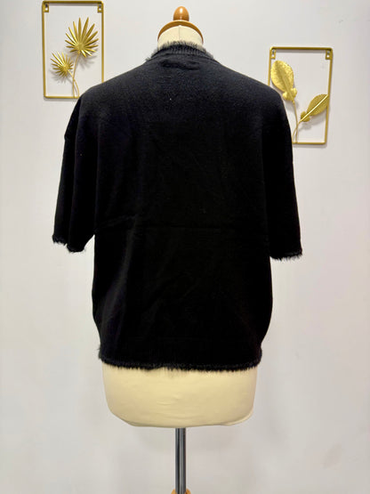 Pull col duveteux