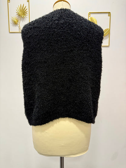 Gilet sans manches maille douce