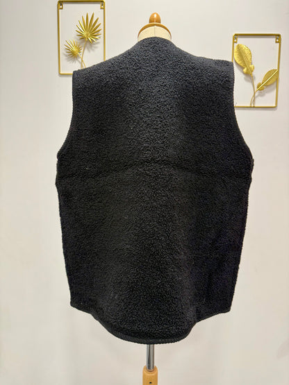 Gilet sans manches bouclettes